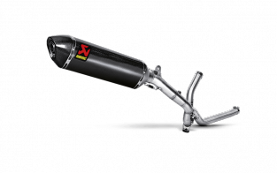 Akrapovic Slip-on Line Carbon zonder E-keur Suzuki V-Strom 650 2004-2016